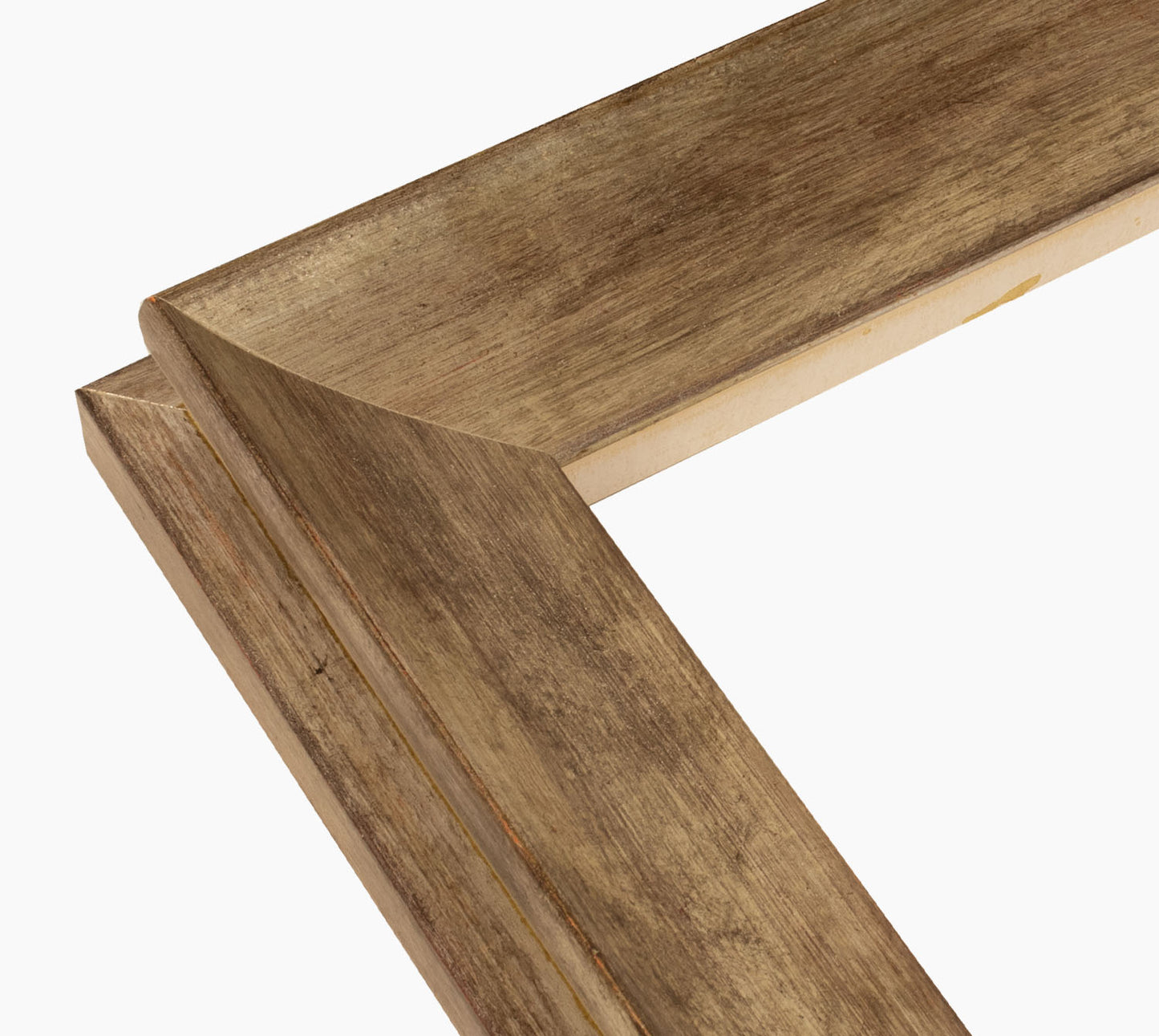 Cadre d'argent antique en bois sur mesure 446.231