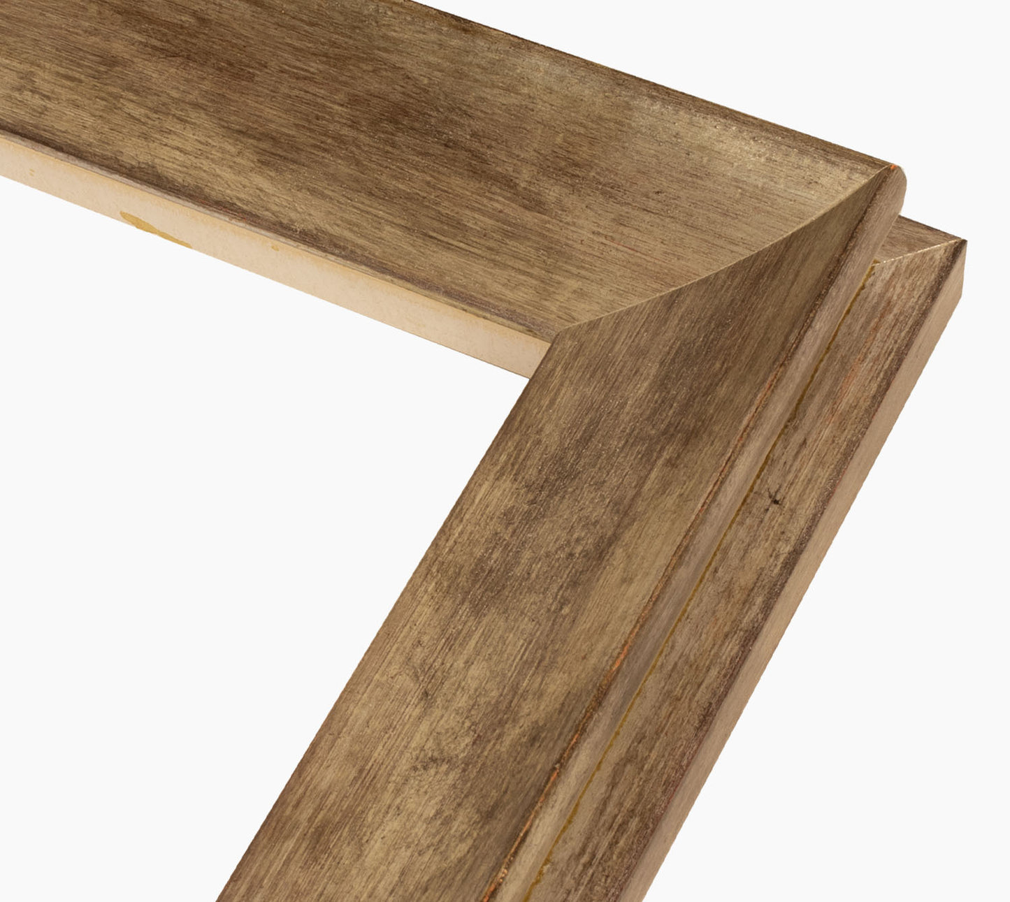 Cadre d'argent antique en bois sur mesure 446.231