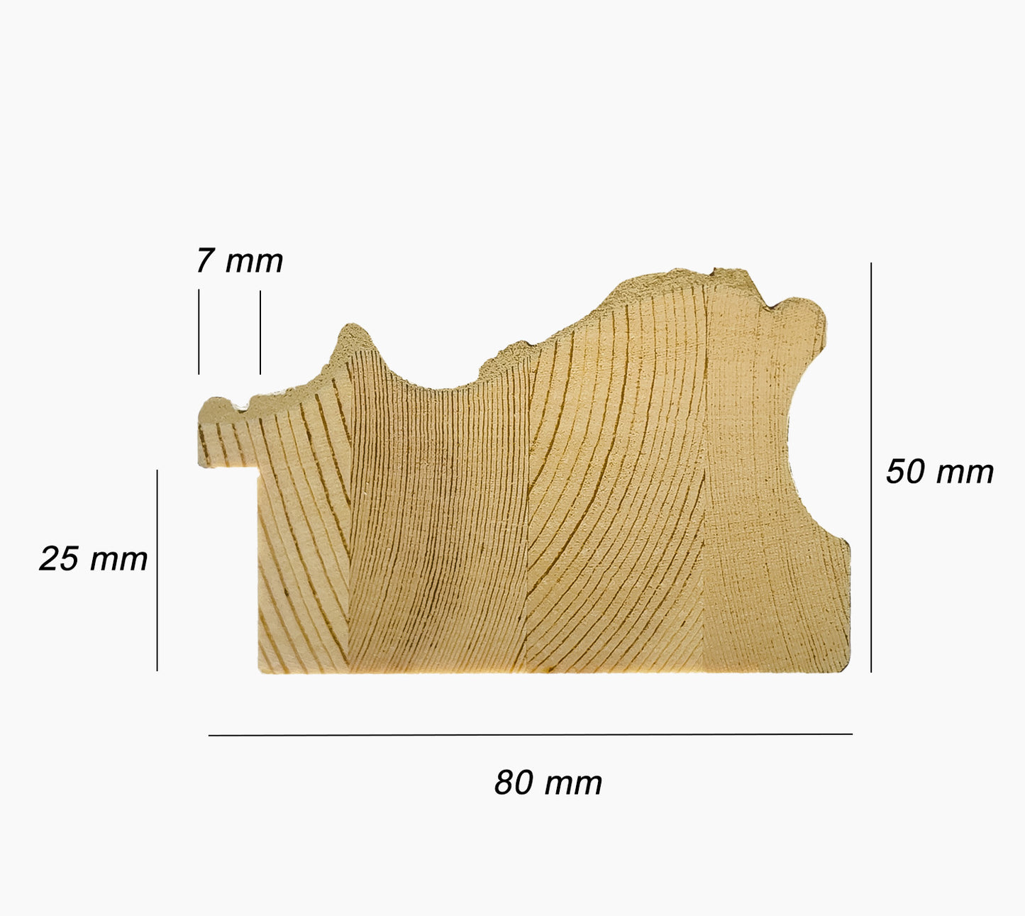 Cadre noire et argent en bois sur mesure 4497.602