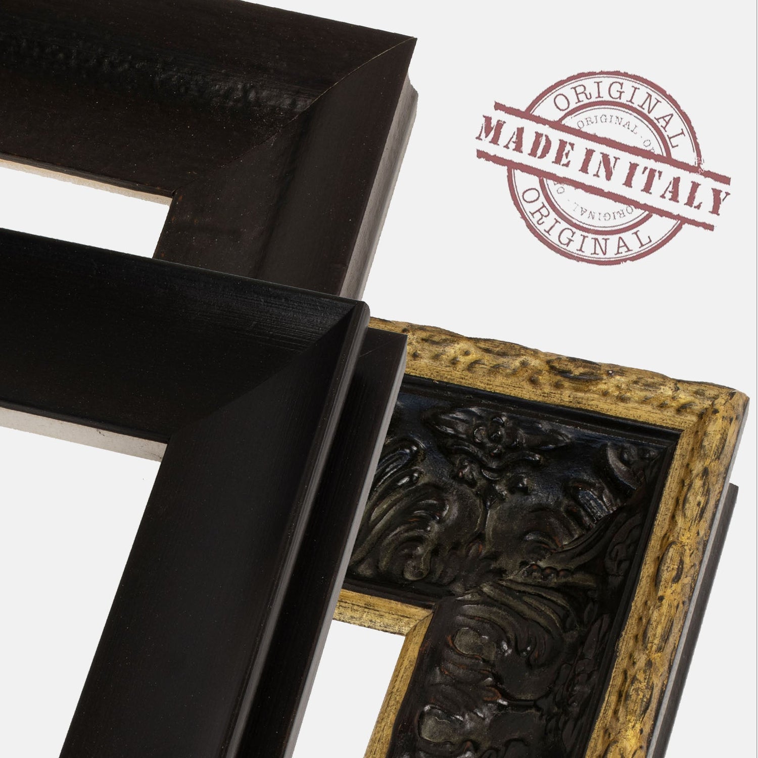 Cadre noir sur mesure