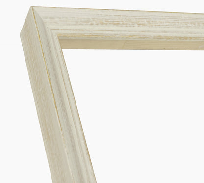 226.915 cadre en bois à fond ocre blanc mesure de profil 42x26 mm Lombarda cornici S.n.c.