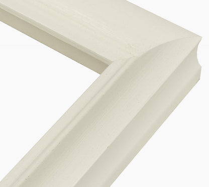 227.899 cadre en bois blanc avec de la cire mesure de profil 45x45 mm Lombarda cornici S.n.c.