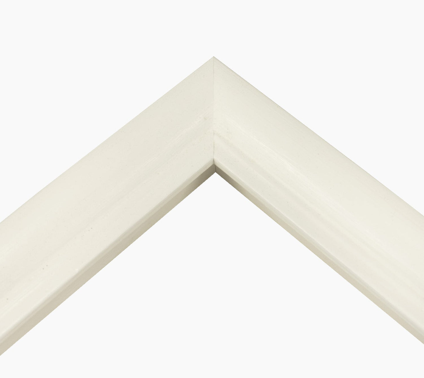 227.899 cadre en bois blanc avec de la cire mesure de profil 45x45 mm Lombarda cornici S.n.c.