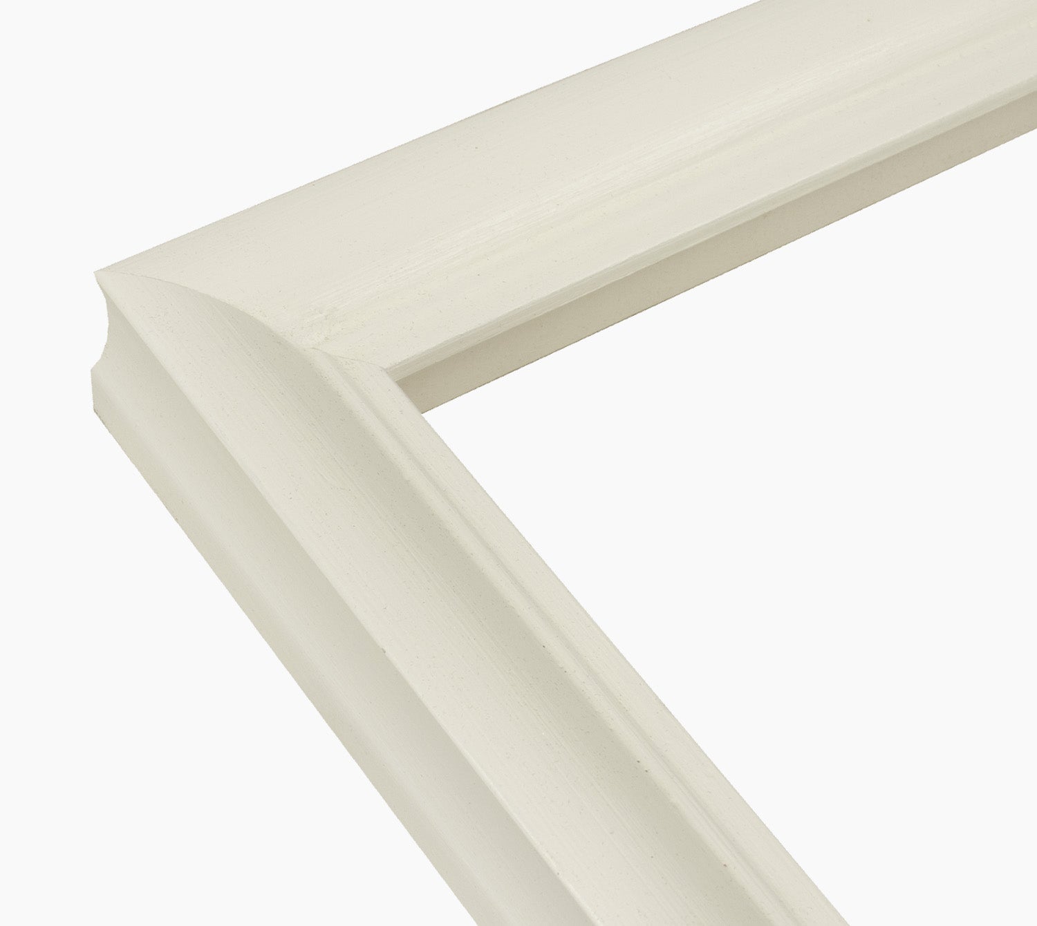 227.899 cadre en bois blanc avec de la cire mesure de profil 45x45 mm Lombarda cornici S.n.c.