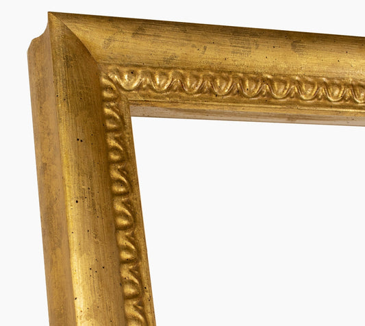 228.010 cadre en bois à la feuille d'or mesure de profil 45x45 mm Lombarda cornici S.n.c.