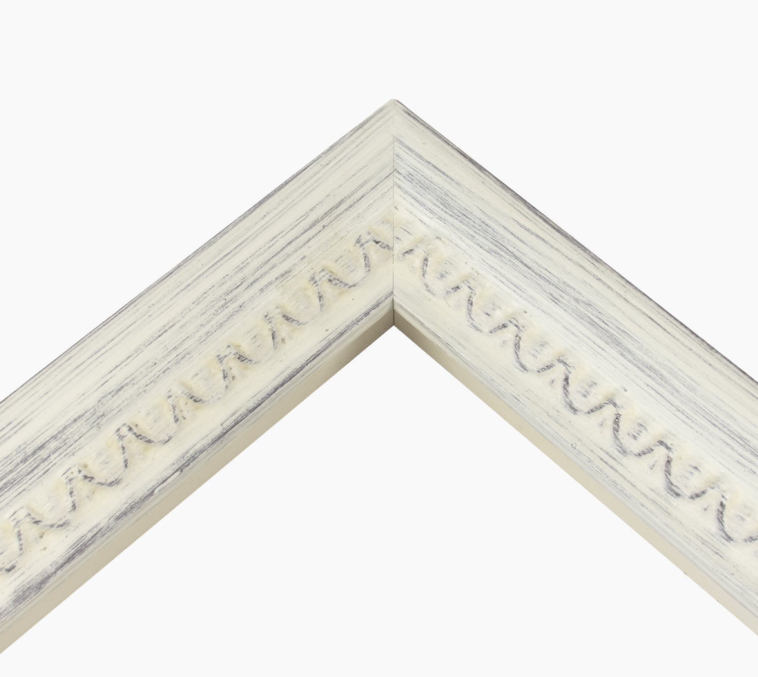 228.920 cadre en bois à fond sombre blanc mesure de profil 45x45 mm Lombarda cornici S.n.c.