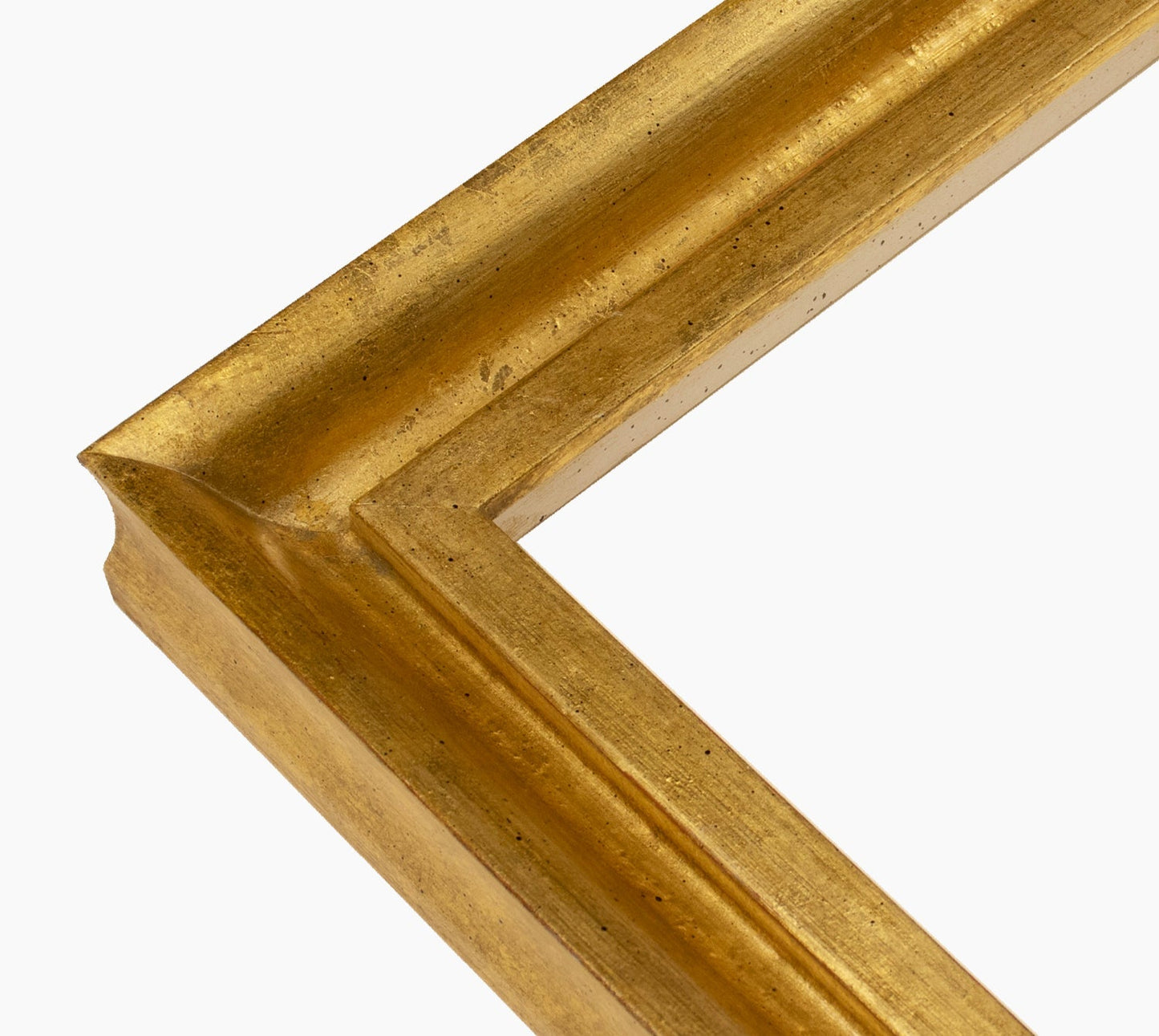 229.010 cadre en bois à la feuille d'or mesure de profil 45x45 mm Lombarda cornici S.n.c.