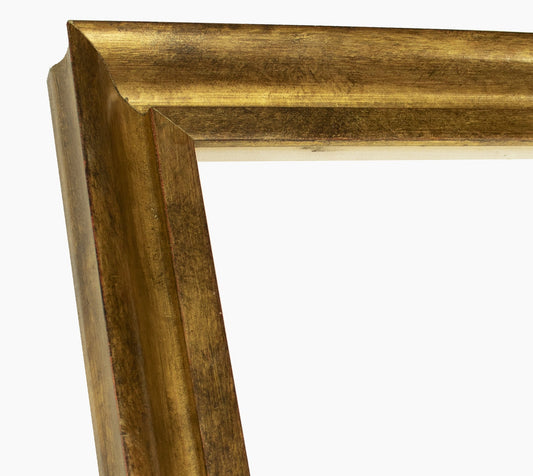 229.230 cadre en bois à la feuille d'or antique mesure de profil 45x45 mm Lombarda cornici S.n.c.