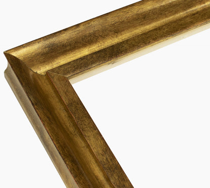 229.230 cadre en bois à la feuille d'or antique mesure de profil 45x45 mm Lombarda cornici S.n.c.