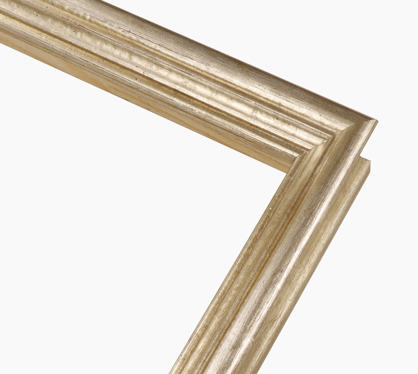 Wooden frame with silver leaf art.240.011