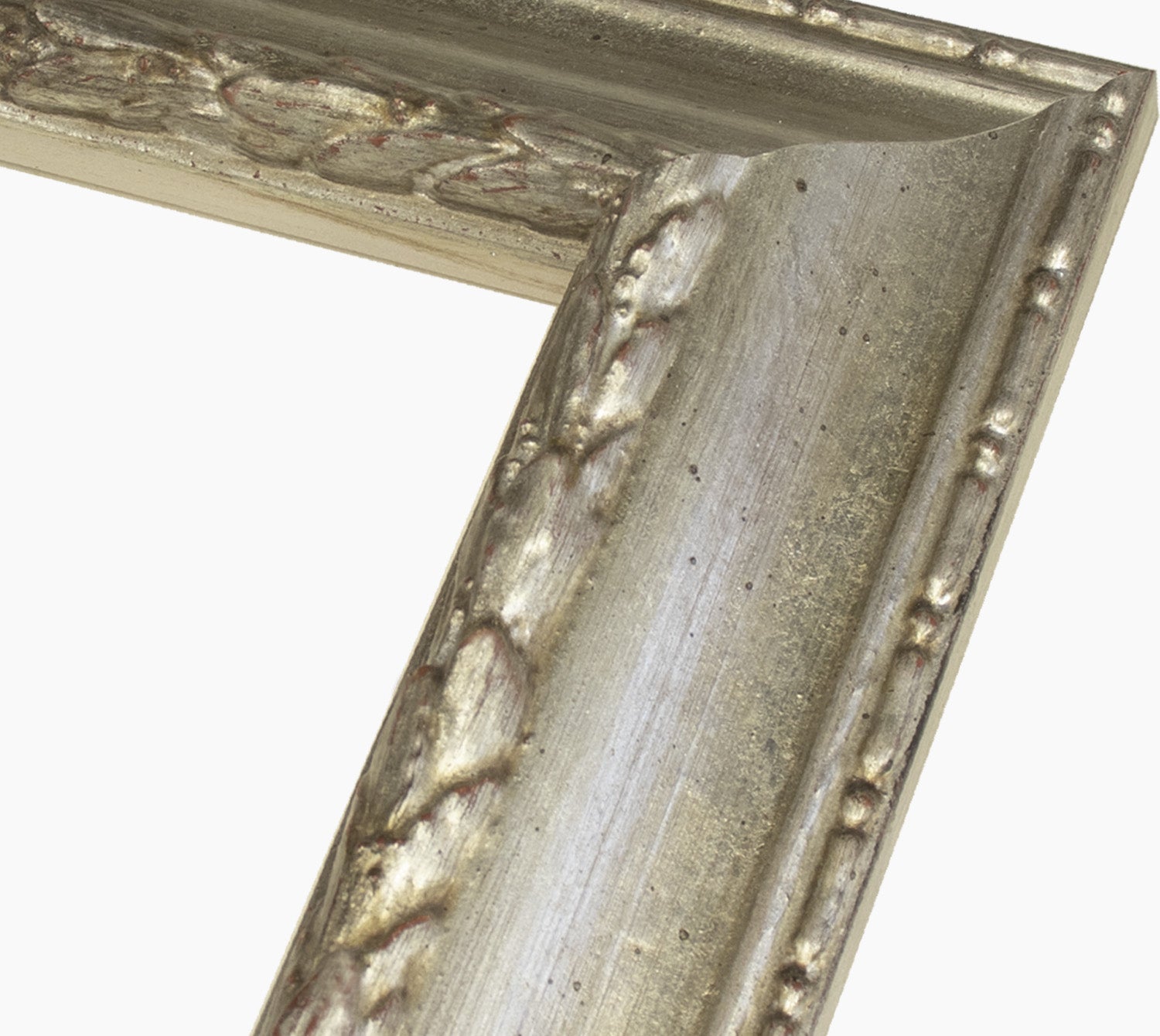 278.011 cadre en bois à la feuille d'argent mesure de profil 60x45 mm Lombarda cornici S.n.c.