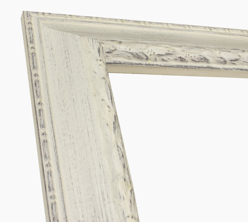 278.920 cadre en bois à fond sombre blanc mesure de profil 60x45 mm Lombarda cornici S.n.c.