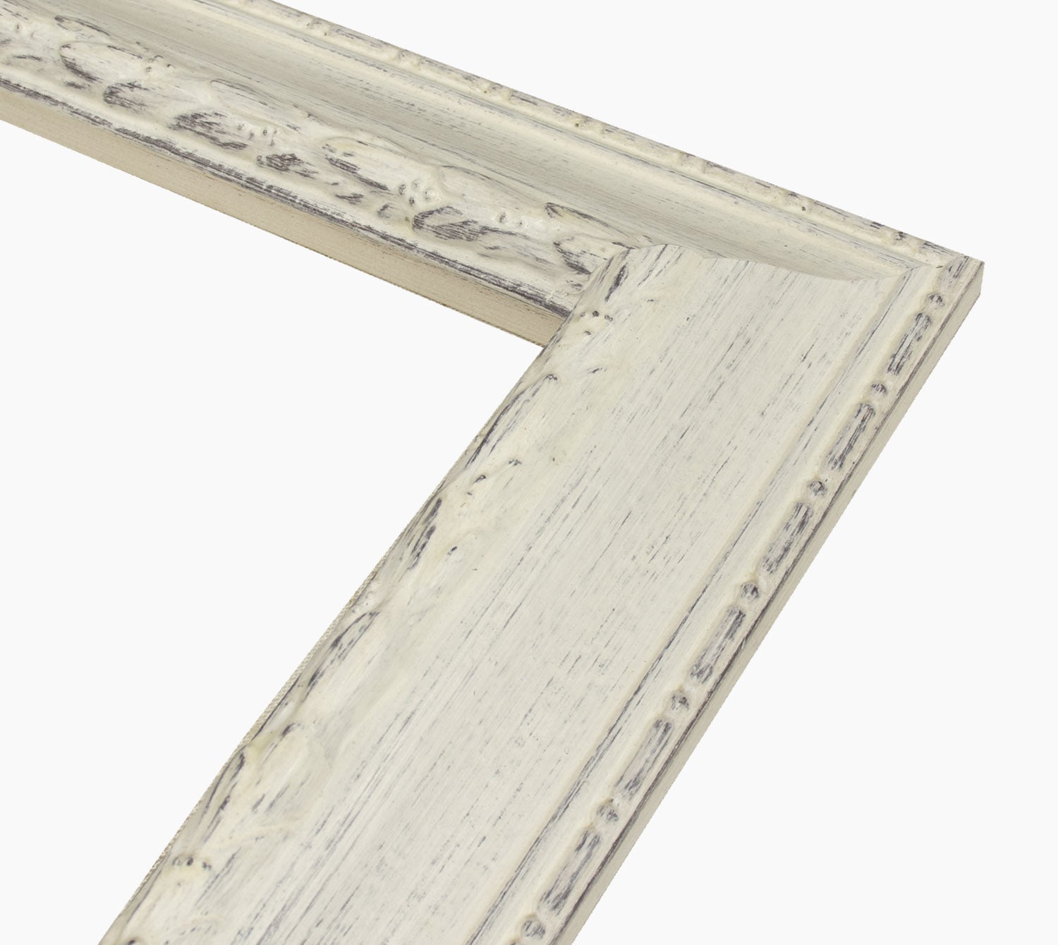 278.920 cadre en bois à fond sombre blanc mesure de profil 60x45 mm Lombarda cornici S.n.c.