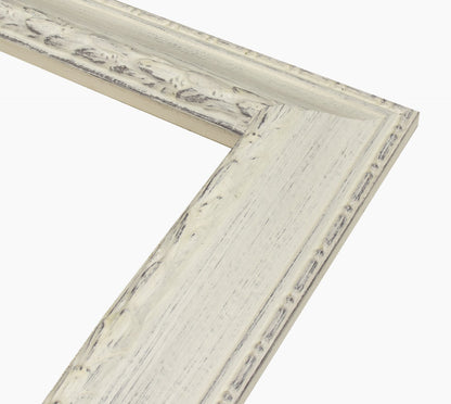 278.920 cadre en bois à fond sombre blanc mesure de profil 60x45 mm Lombarda cornici S.n.c.