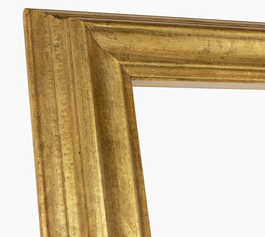 310.010 cadre en bois à la feuille d'or mesure de profil 60x40 mm Lombarda cornici S.n.c.