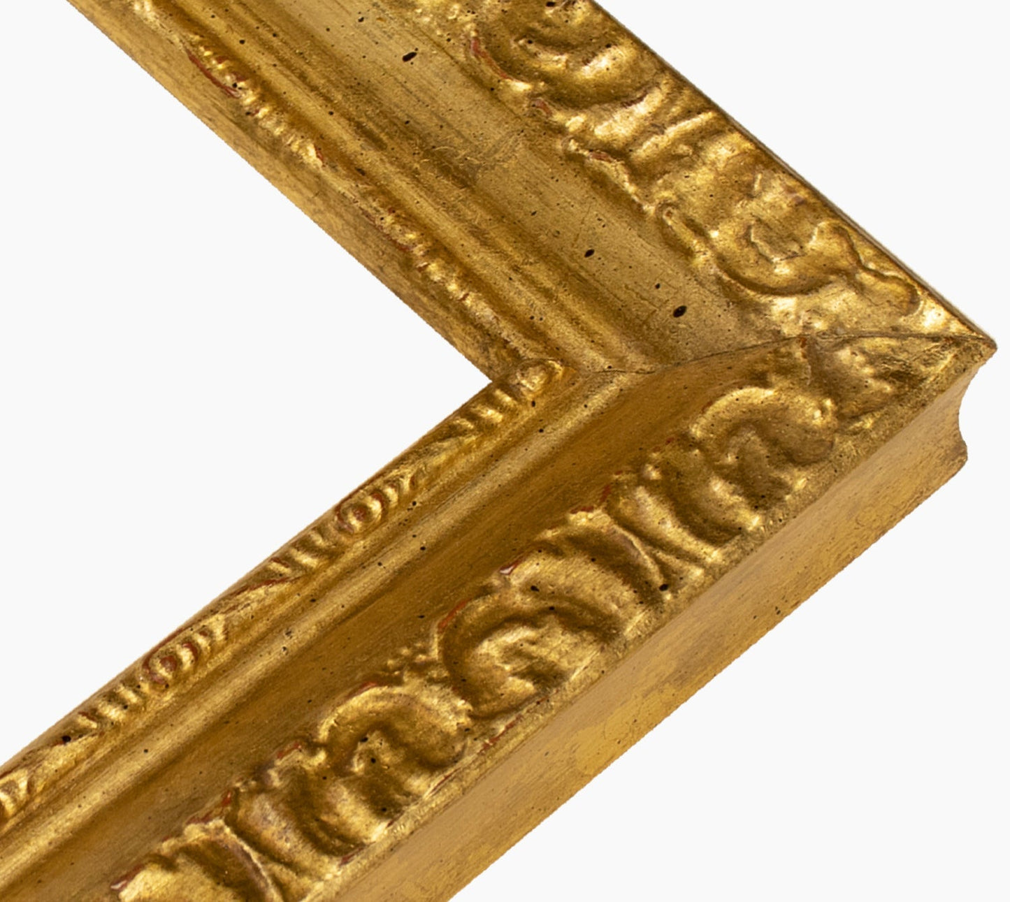 325.010 cadre en bois à la feuille d'or mesure de profil 45x30 mm Lombarda cornici S.n.c.