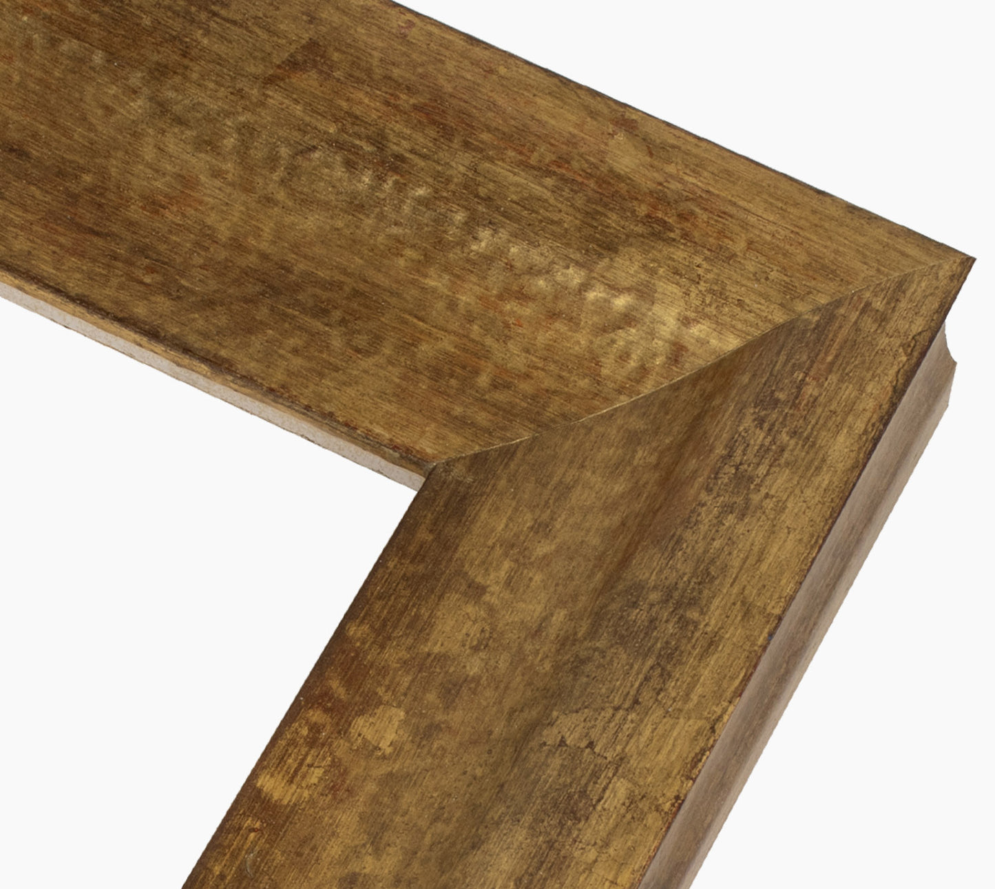 345.230 cadre en bois à la feuille d'or antique mesure de profil 60x45 mm