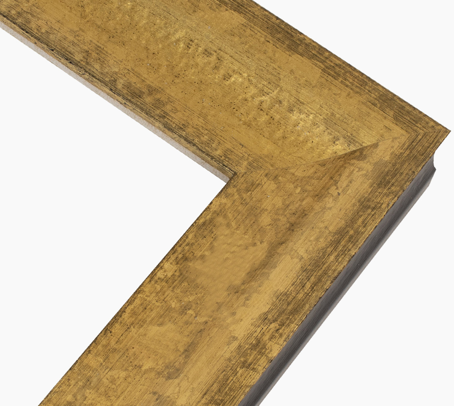 Cadre d'or en bois sur mesure 345.7601