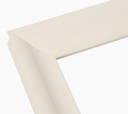 345.899 cadre en bois blanc avec de la cire mesure de profil 60x45 mm