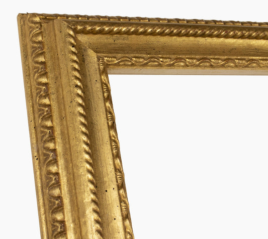 410.010 cadre en bois à la feuille d'or mesure de profil 60x40 mm Lombarda cornici S.n.c.