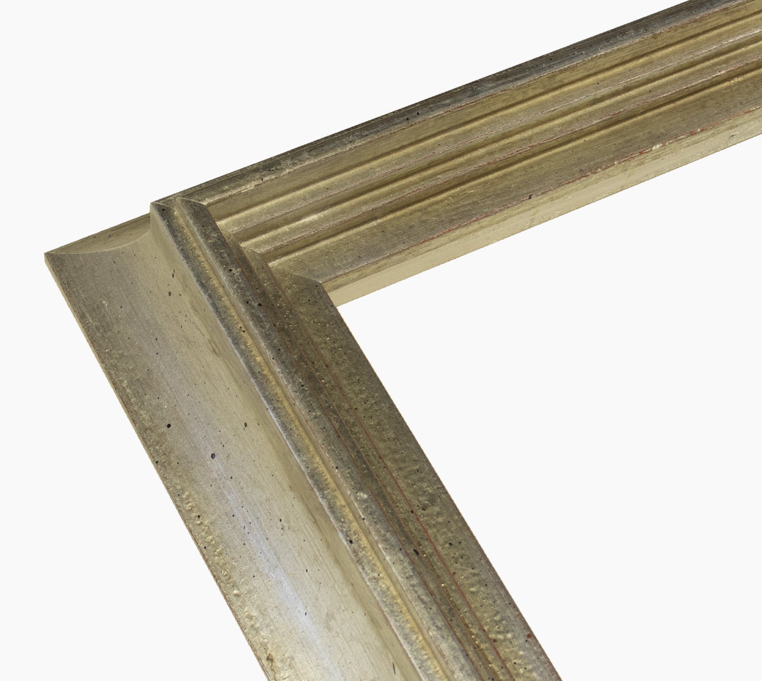 447.011 cadre en bois à la feuille d'argent mesure de profil 65x55 mm Lombarda cornici S.n.c.