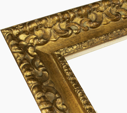 CADRE EN BOIS à la feuille d'or avec gorge noire art.620.601 diverses mesures EUR 92,00 CADRE EN BOIS à la feuille d'or avec gorge noire art.620.601 diverses mesures EUR 92,00