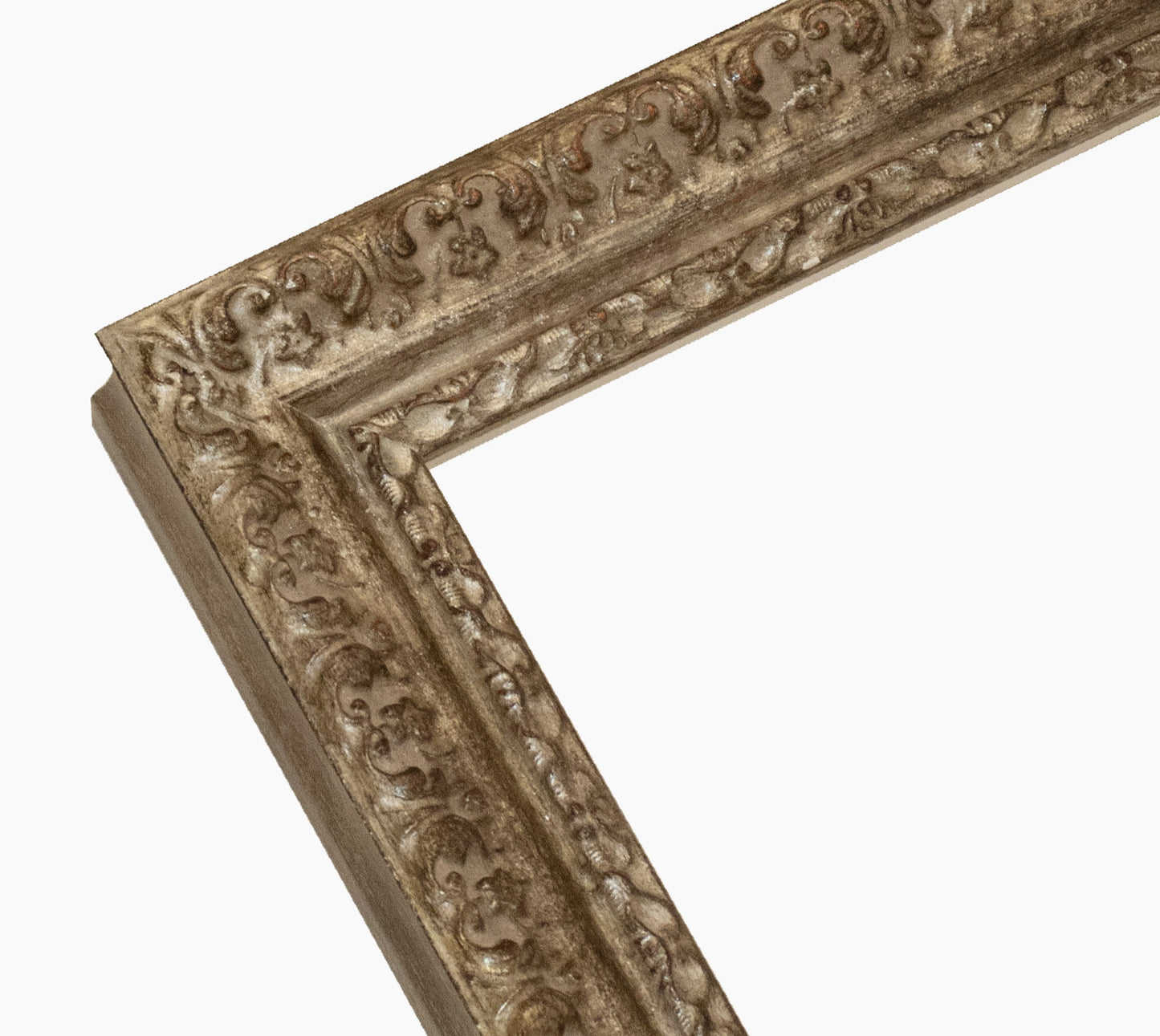 Cadre d'argent en bois sur mesure 495.231