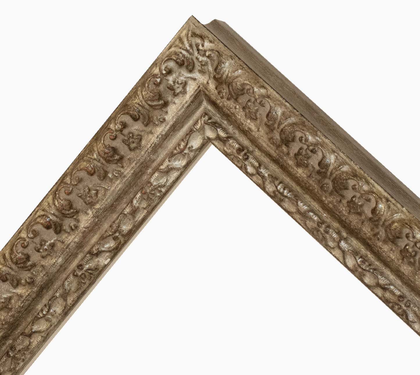 Cadre d'argent en bois sur mesure 495.231
