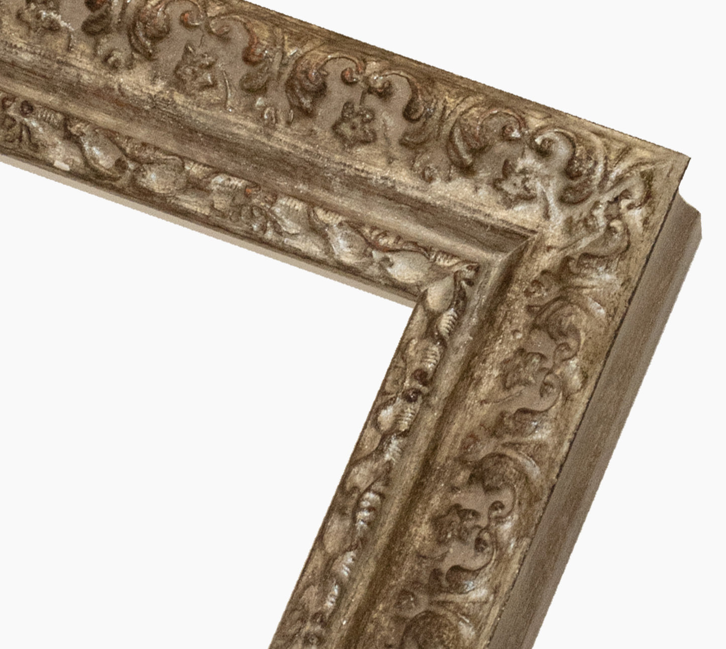 Cadre d'argent en bois sur mesure 495.231