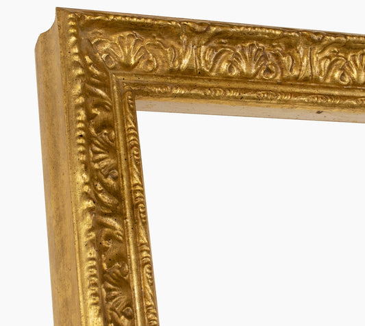 496.010 cadre en bois à la feuille d'or mesure de profil 45x50 mm Lombarda cornici S.n.c.
