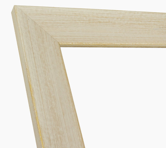550.915 cadre en bois à fond ocre blanc mesure de profil 54x32 mm Lombarda cornici S.n.c.
