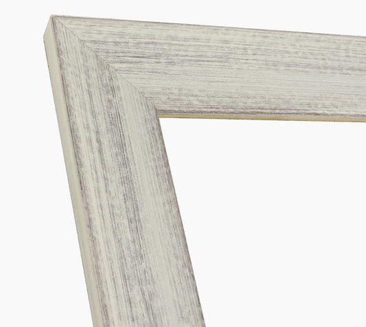 550.920 cadre en bois blanc avec fond marron mesure de profil 54x32 mm Lombarda cornici S.n.c.
