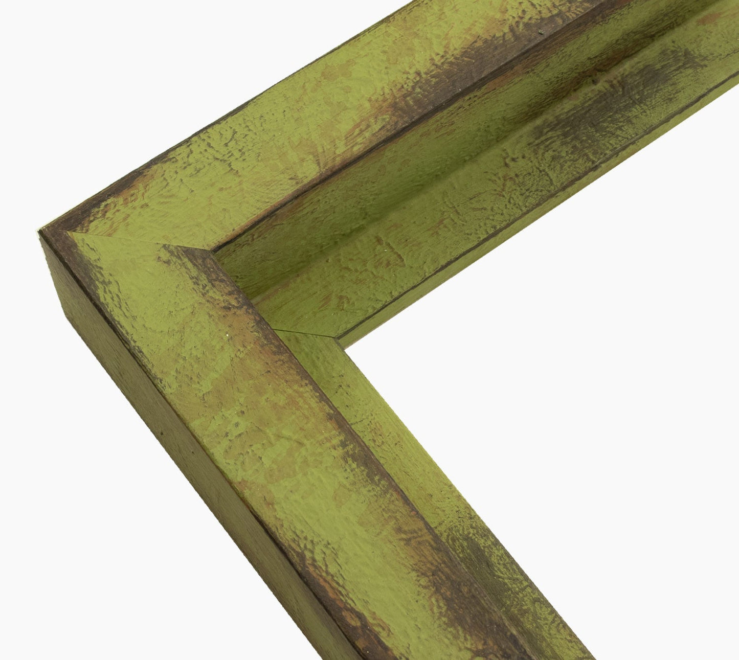 605.5302 cadre en bois effet rouille verte mesure de profil 60x55 mm Lombarda cornici S.n.c.
