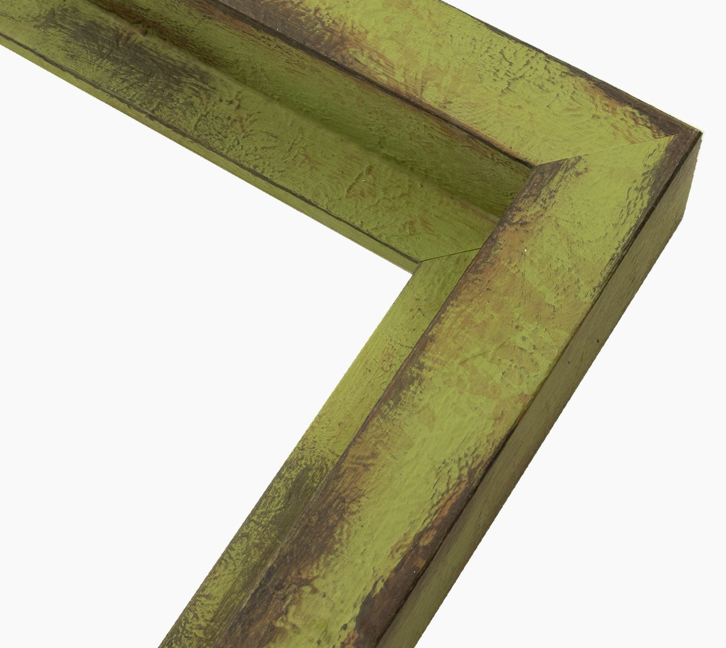 605.5302 cadre en bois effet rouille verte mesure de profil 60x55 mm Lombarda cornici S.n.c.