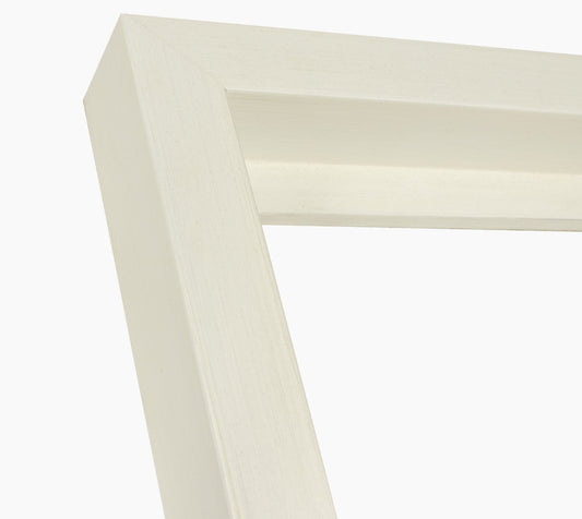 605.899 cadre en bois blanc avec de la cire mesure de profil 60x55 mm Lombarda cornici S.n.c.