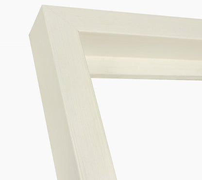 605.899 cadre en bois blanc avec de la cire mesure de profil 60x55 mm Lombarda cornici S.n.c.