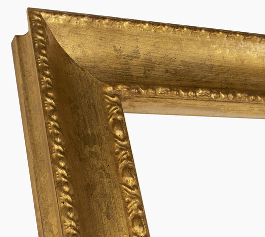 620.010 cadre en bois à la feuille d'or mesure de profil 65x48 mm Lombarda cornici S.n.c.