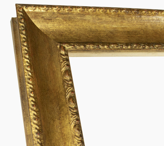 620.230 cadre en bois à la feuille d'or antique mesure de profil 65x48 mm Lombarda cornici S.n.c.