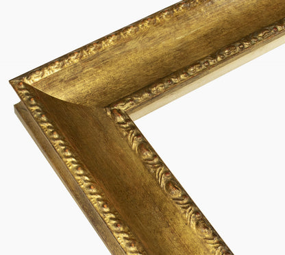 620.230 cadre en bois à la feuille d'or antique mesure de profil 65x48 mm Lombarda cornici S.n.c.
