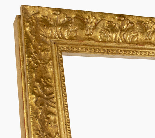 630.010 cadre en bois à la feuille d'or mesure de profil 60x55 mm Lombarda cornici S.n.c.