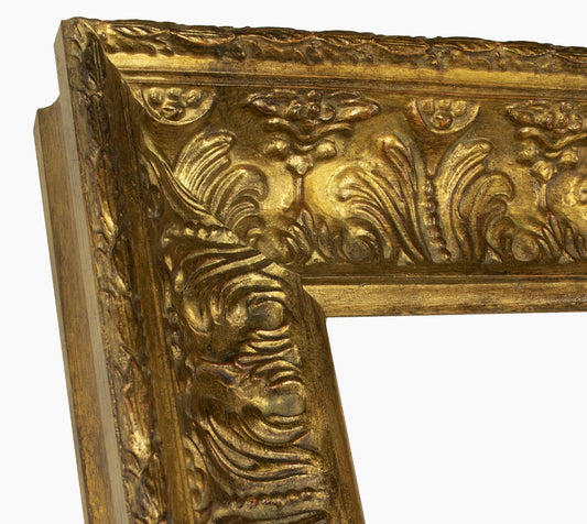 6300.230 cadre en bois à la feuille d'or antique mesure de profil 90x73 mm Lombarda cornici S.n.c.