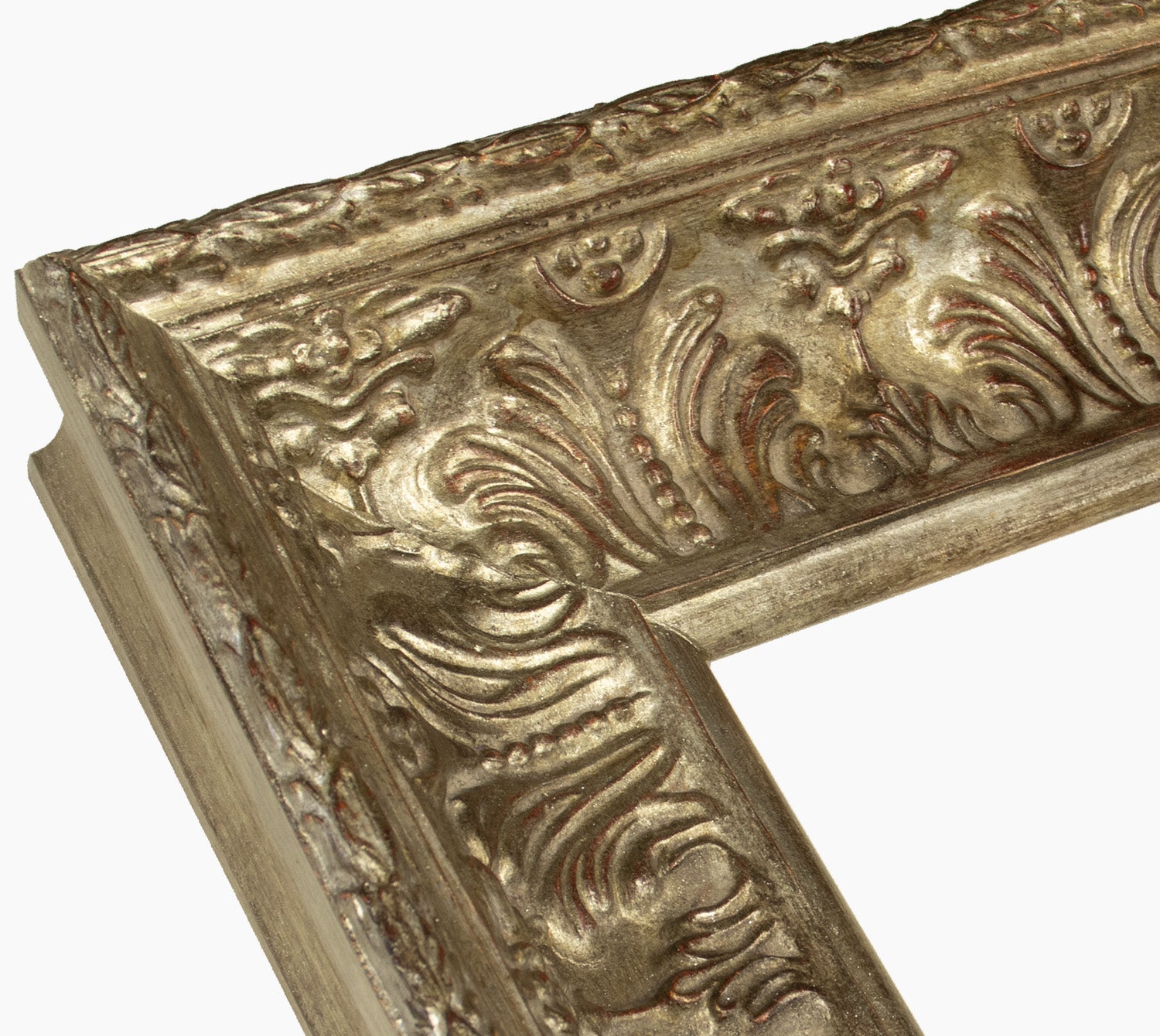6300.231 cadre en bois à la feuille d'argent antique mesure de profil 90x73 mm Lombarda cornici S.n.c.