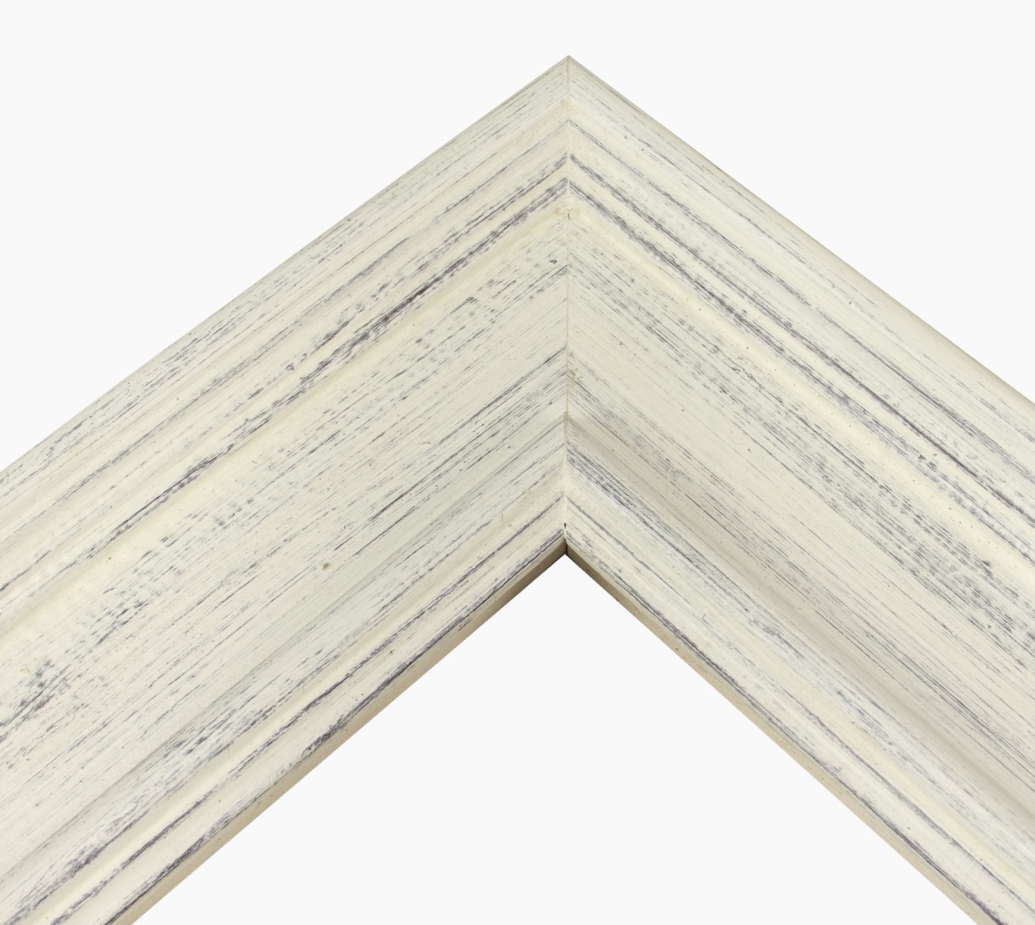 740.920 cadre en bois blanc avec fond marron mesure de profil 100x50 mm Lombarda cornici S.n.c.