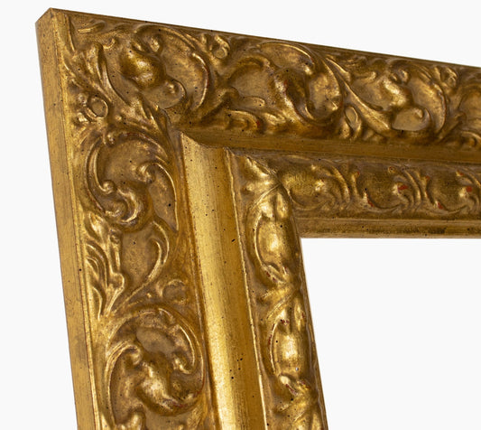 793.010 cadre en bois à la feuille d'or mesure de profil 93x45 mm Lombarda cornici S.n.c.