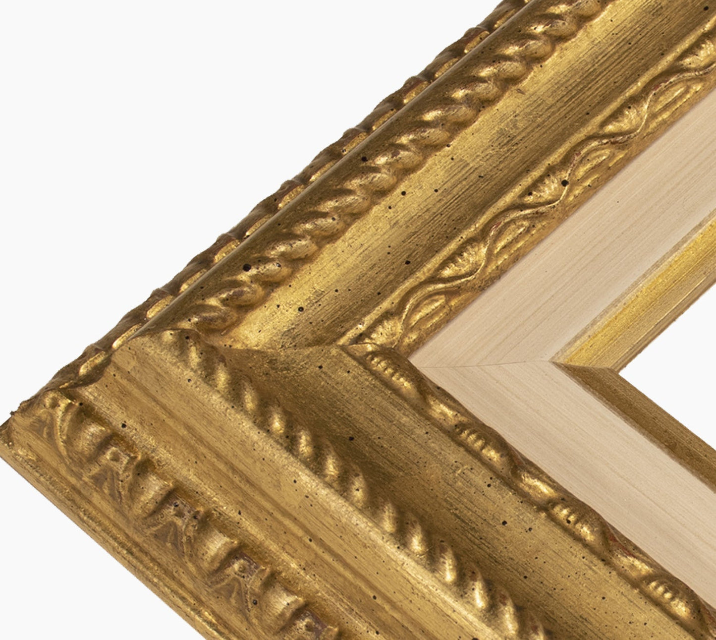 CP3.410.010 cadre en bois avec passe-partout 3,5 fil d'or Lombarda cornici S.n.c.