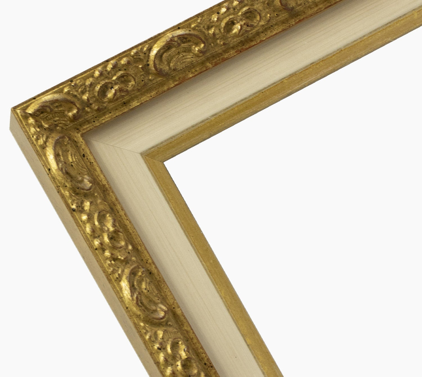 CP3.426.010 cadre en bois avec passe-partout 3,5 fil d'or Lombarda cornici S.n.c.