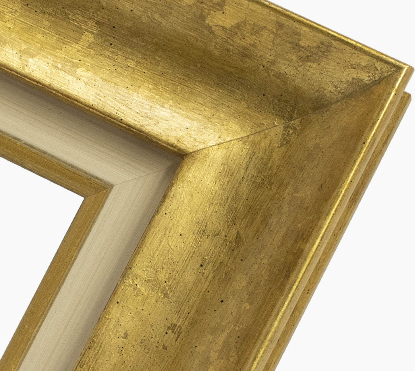 CP3.444.010 cadre en bois avec passe-partout 3,5 fil d'or Lombarda cornici S.n.c.
