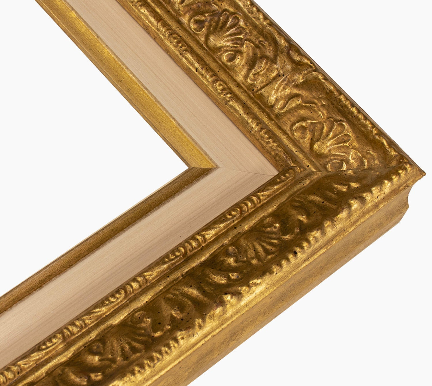 CP3.496.010 cadre en bois avec passe-partout 3,5 fil d'or Lombarda cornici S.n.c.