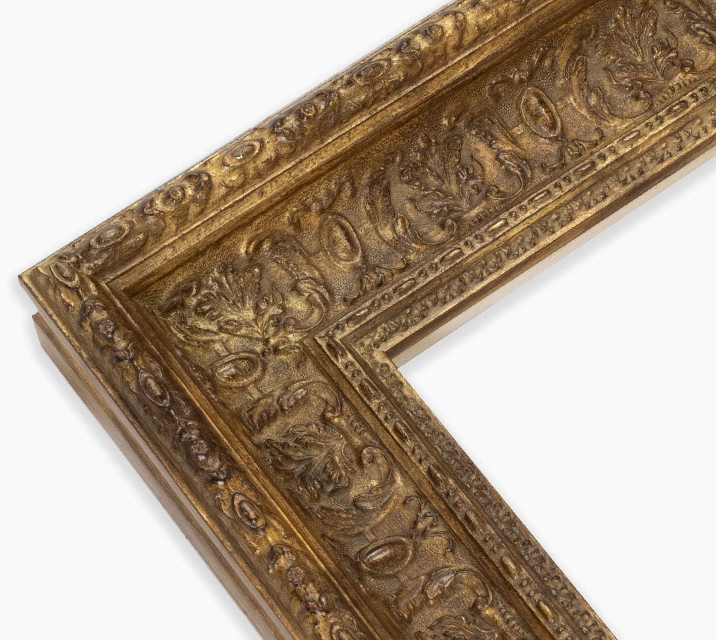 Cadre baroque en bois à la feuille d'or antique 6301.230