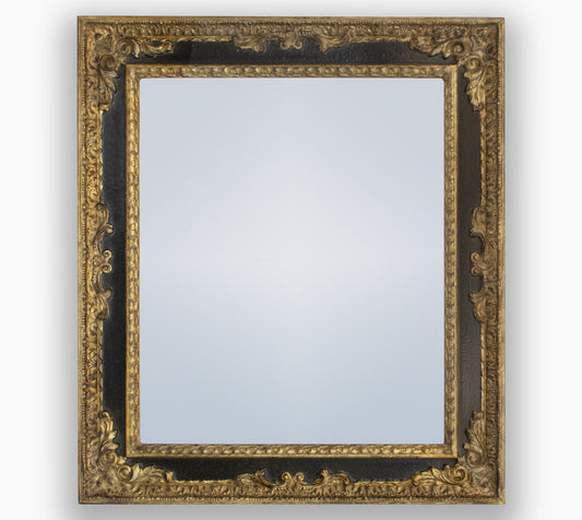 Miroirs ancien sur mesure noir et or cor.743.601